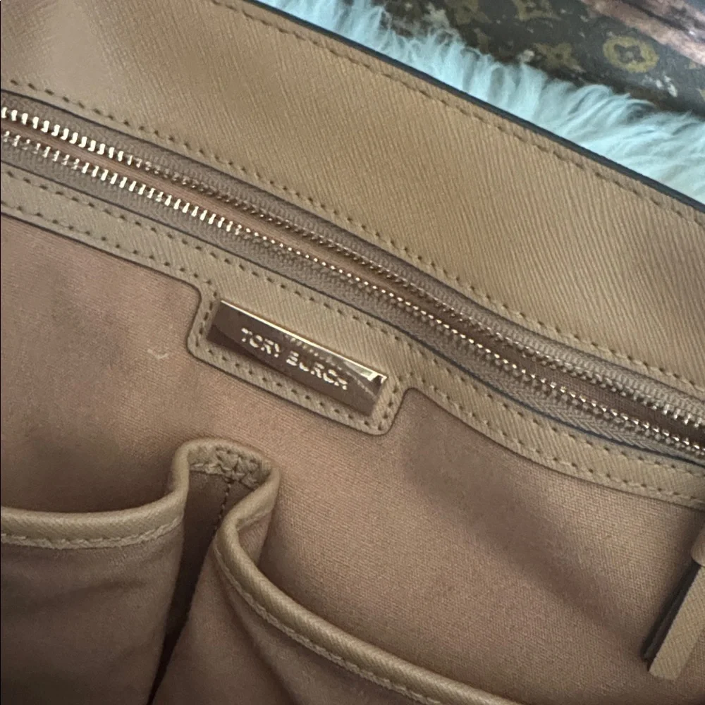 Tory Burch Tan Leather Tote